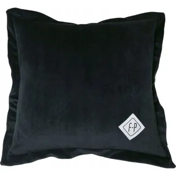 Polštář Polštář POLŠTÁŘ MALÝ ČERNÝ dekorativní VELVET F-P