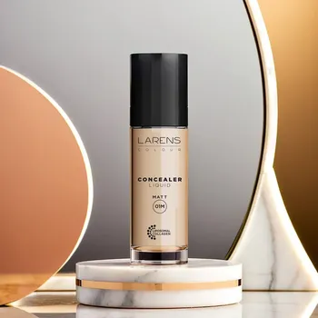 Korektor LARENS COLOUR - dekorativní kosmetika Larens Colour Liquid Concealer Matt 10ml - matující korektor Odstín: Light 01