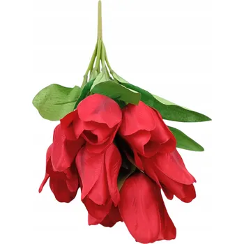 umělá květina Umělá kytice Tulipány , dekorační kompozice KVALITA XL 46 cm