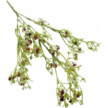 umělá květina Umělá bordó sádra větvička dekorace kompozice KVALITA XXL 78 cm