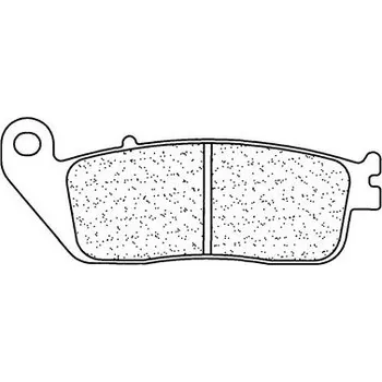 Brzdová destička Brzdové destičky CL BRAKES 2256 S4
