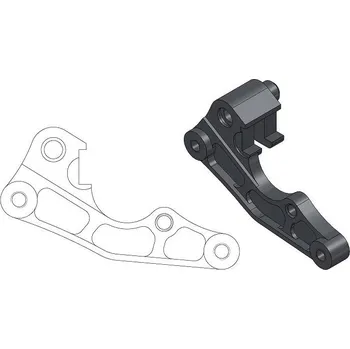 Brzdová čelist MOTO-MASTER adaptér disku 270mm KAWASAKI KXF/KX-F 250/450 15- (pro tovární třmen - OEM) (MOTO-MASTER adaptér disku 270mm KAWASAKI KXF/KX-F 250/450 15- (pro tovární třmen - OEM))