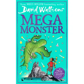 Cizojazyčná kniha Megamonster – David Walliams