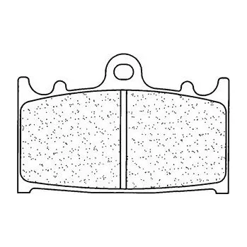 Brzdová destička Brzdové destičky CL BRAKES 2251 S4