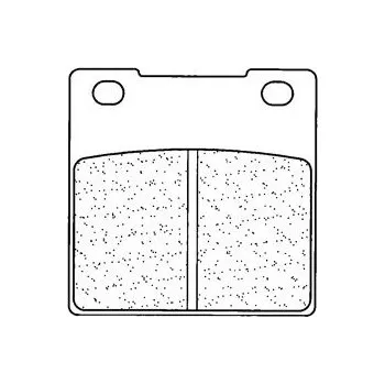 Brzdová destička Brzdové destičky CL BRAKES 2282 S4