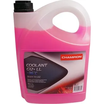 Autodíl CHAMPION chladící kapalinaY COOLANT G12+ LL -36°C 5L (CHAMPION chladící kapalinaY COOLANT G12+ LL -36°C 5L)