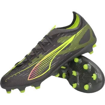 Kopačky Pánské kopačky lisovky Puma Ultra 5 Match FG/AG černo-šedé