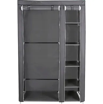 Šatní skříň Šatní skříň Songmics, 110 x 175 x 45 cm, černá