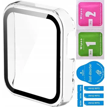 Pouzdro na mobilní telefon POUZDRO CASE BUMPER POUZDRO TVRZENÉ SKLO DISPLEJ 2V1 PRO XIAOMI MI WATCH LITE