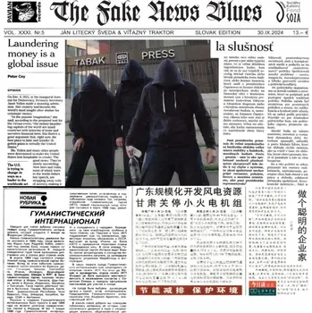 Zahraniční hudba Ján Litecký Šveda & Víťazný traktor - Fake News Blues (CD Jazz)