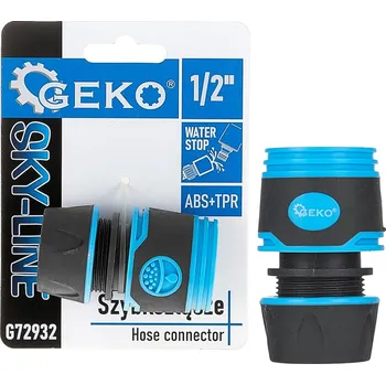 Zahradní hadice Rychlospojka SKY-LINE 1/2" se stop funkcí, Geko G72932