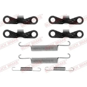 Brzdový systém Sada příslušenství, parkovací brzdové čelisti QUICK BRAKE 105-0720 QB