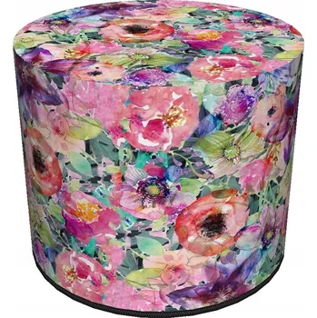 Taburet Taburet čalouněný Bertoni, vícebarevný