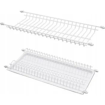 Odkapávač na nádobí Odkapávač na nádobí Wakpol bílý, dvoupatrový, do skříňky 60 cm