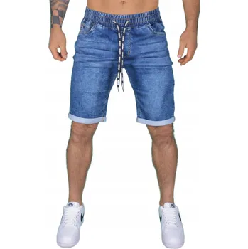 Dámské spodní prádlo Perfektní pánské džínové kraťasy ke kolenům ST-213-2# velikost 35