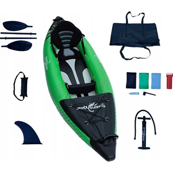 Kajak Kajak Scorpio Kayak HYBRID I ZELENÝ 285 cm, jednomístný