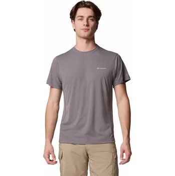 Pánské tričko Columbia Zero Rules™ Light SS Crew M 2118501023 - city grey L