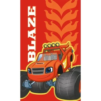 Carbotex Dětský ručník Plamínek a čtyřkoláci Ohnivá stopa 30x50cm
