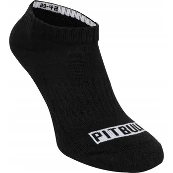 Dámské ponožky Pitbull Ponožky Pad Pitbull silné černé velikost 39-42