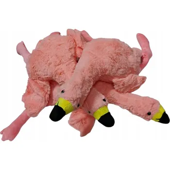 plyšák PLAMEŇÁK 50 CM RŮŽOVÝ POLŠTÁŘ PLYŠOVÁ HRAČKA E1399 EMAJ