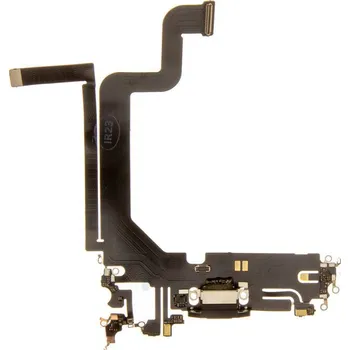 Flex kabel Apple iPhone 14 PRO MAX nabíjecí konektor + mikrofon černý