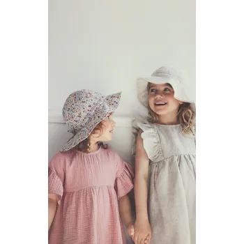 Dívčí šaty HUTTEliHUT dívčí mušelínové šaty 480619 - 5750 Velikost: 98 100% bavlna