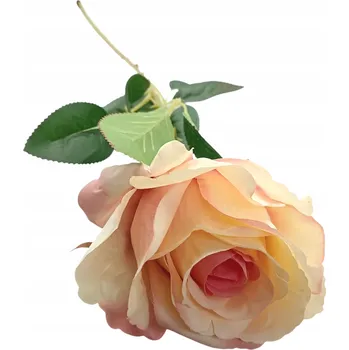 umělá květina UMĚLÁ RŮŽE VĚTVIČKA DEKORACE PRO ARANŽMÁ KVALITA XXL 68 CM