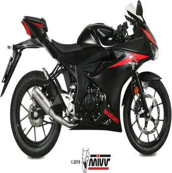 Výfuk pro motocykl Výfuk kompletní 1x1 MIVV MK3 S.055.SM3X Nerez SUZUKI GSX-R 125 2017-2021