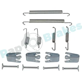 Lanko parkovací brzdy Sada přílušenství brzových čelistí RAP BRAKES R-T0133