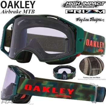 Sluneční brýle Brýle na kolo Oakley Airbrake MTB TroyLeeDesigns Pixel Prizm Low Light