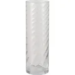 Boltze Skleněná válcová váza BILA, 45 cm