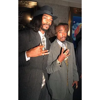 Plakát Plakát, Obraz - Snoop Doggy Dog and Tupac Shakur