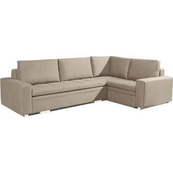 Sedací souprava Rozkládací rohová sedačka TINA cappucino