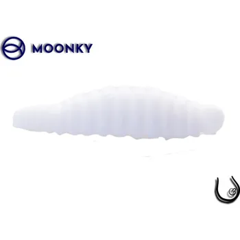 Umělá nástraha Moonky WORM 38mm C05 White