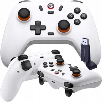 Gamepad Kontroler / Gamepad GameSir Nova Lite, bílý, pro iOS, Android, PC, Nintendo Switch
