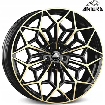 Alu kolo Hliníkový disk ANTERA A105 LEŠTĚNÝ/ZLATÝ 9.5" x 21" 5x112 ET 35