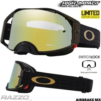 Motocyklové brýle MX brýle Oakley Airbrake MX 50th Anniversary Limited Goggle