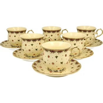 Šálek Duo CASABLANCA porcelán 260 ml 6 ks