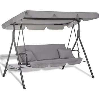 Zahradní houpačka BestBerg BBGS-10GY šedá