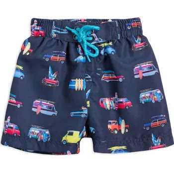 Chlapecké plavky Chlapecké koupací šortky LEMON BERET AUTA tmavě modré Velikost: 128