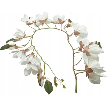 umělá květina MAGNOLIE GIRLANDA ZÁVĚSNÁ 110CM