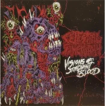 Zahraniční hudba LP Celestial Sanctuary: Visions Of Stagnant Blood CLR | LTD 2025 Coloured Rotten Scab (red & Green Melt) Vinyl Limited Edition