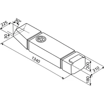 Příslušenství ke karavanu Univerzální nádrž na vodu 60 l pro VW T2/T3