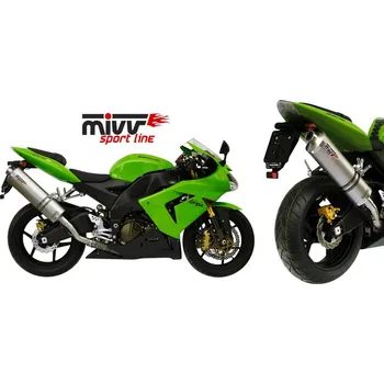 Výfuk pro motocykl Koncovka výfuku MIVV OVAL AK.012.L4 Titan AK.012.L4