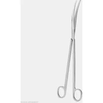 Zahnuté nerezové nůžky na rostliny – 25см