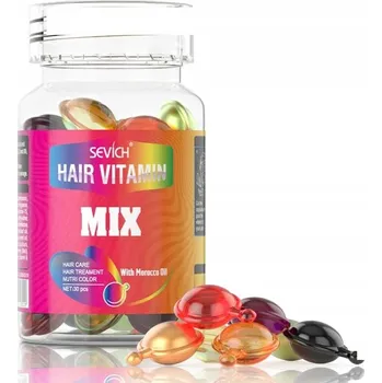 Vlasová regenerace Regenerační olejíčky na vlasy Sevich bez oplachování, 30 kapslí