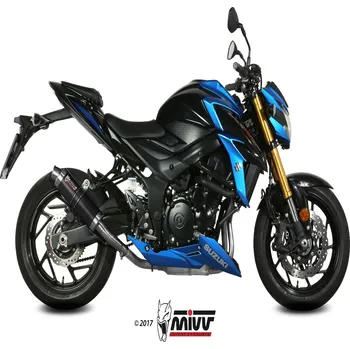 Výfuk pro motocykl Koncovka výfuku MIVV GP S.048.L2S karbon SUZUKI GSX-S 750 2017-2021