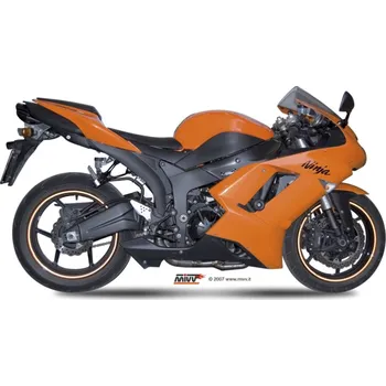 Výfuk pro motocykl Koncovka výfuku MIVV SUONO UK.019.L7 Nerez / Karbonové víčko UK.019.L7