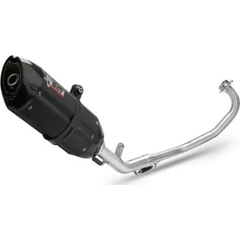Výfuk pro motocykl Výfuk kompletní 1x1 MIVV SUONO Y.047.L9 černá ocel Y.047.L9