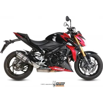 Výfuk pro motocykl Koncovka výfuku MIVV SUONO S.044.L7 Nerez / Karbonové víčko S.044.L7